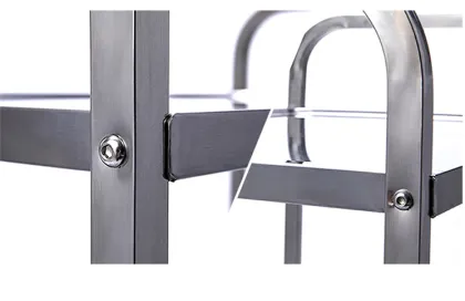 Catering Tools Stainless Steel Restaurant Collecting Trolley