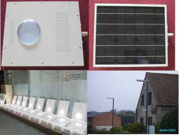 8W Easy Install Integrated Solar Street Light