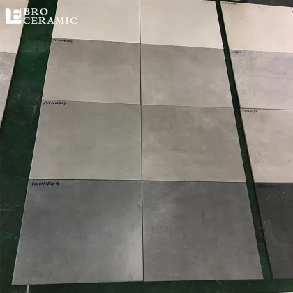 Ebro Ceramic 450x450mm Cement Look Floor Tiles