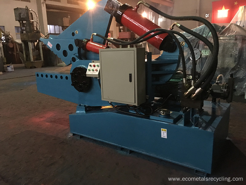 Steel Pipe Tube Alligator Hydraulic Cutting Machine