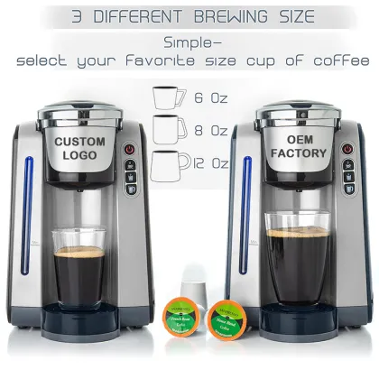 Modern Keurig Capsule Coffee Brewer for Single Cup Brewing in Italy