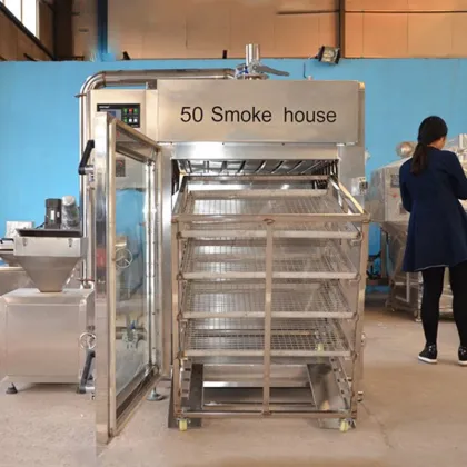 Smoke Home Machine for Sausage" could be simplified to "Sausage Smoke Machine for Home Use" as a suitable title for a search engine.