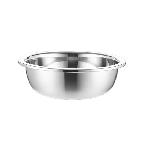 High Quality Stainless Steel Mixing Bowl for Easy Cleaning and Home Use