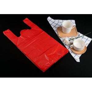 HDPE Shopping Carrier Bag in Red