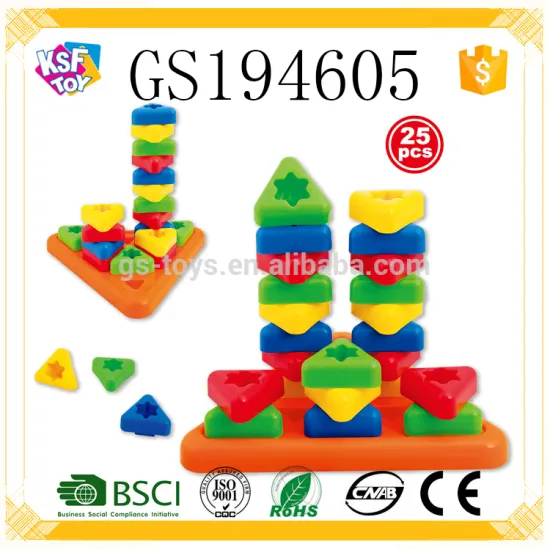 25PCS Funny Building Block Set Toys Plastic Educational Toys For Kids
