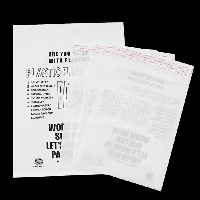 বায়োডিগ্রেডেবল মোমের পোশাক প্যাকেজিং গ্লাসিন পেপার ব্যাগ