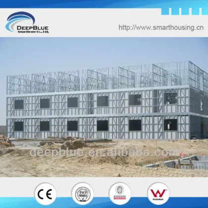 Structure steel frame apartments
