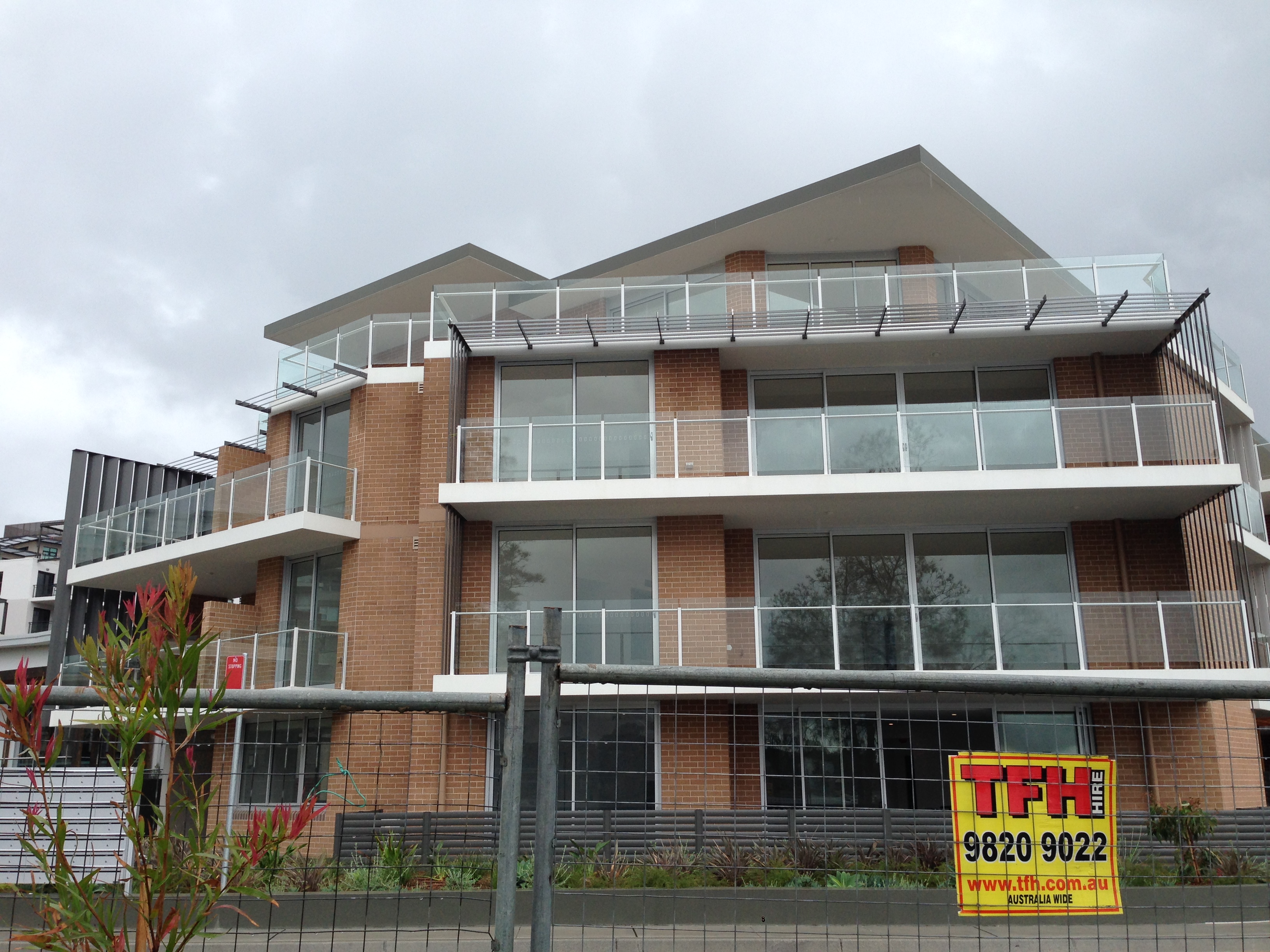 Sydney Aged Care-Balcony Glass