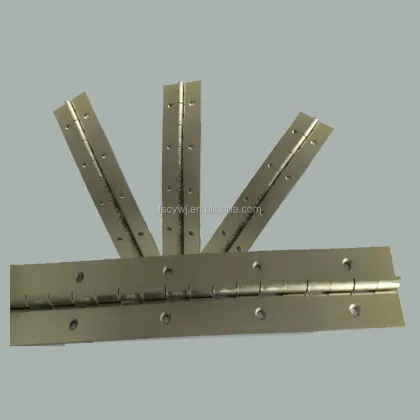 Long Stainless Steel Piano Hinge - Heavy Duty Continuous Gold Hinge