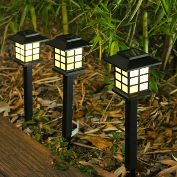 Solar small palace lamp garden lamp plug-in lamp