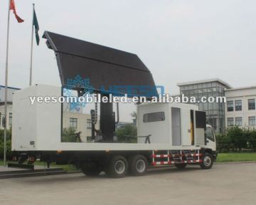 YEESO New Generation, Modified LED Container for outdoor ad,events,live show Language Option French