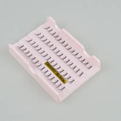 Top Quality 25mm Mink Black Fan Eyelash Extensions for Long Eyelashes