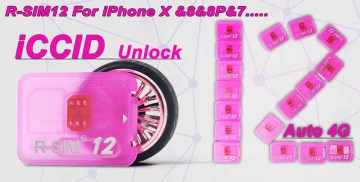 R-SIM12 4G Smart Cloud Card Iccid Unlock IOS11.X Iphone 6 7 8 X