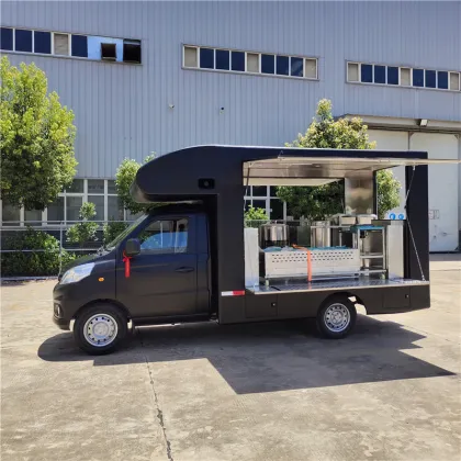 Barbecue Burger Food Mobile Stall