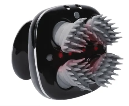 mimic four-finger kneading electric head massager