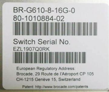 8-Port FC SAN Switch with 16Gb SFP+ Ports