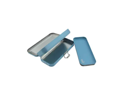 pencil case, pencil box, tin stationery case