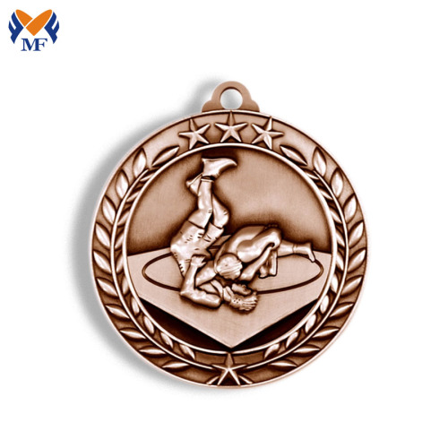 Metal material judo sport race medals