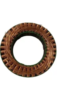 Motor stator laminated core