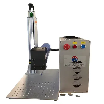 Haotian 50W JPT Fiber Laser Marking Machine with Camera and Auto Focus