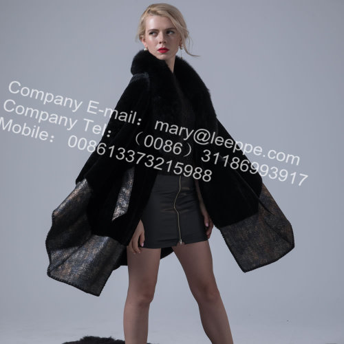 Australia Lady Merino Shearling Cape Coat