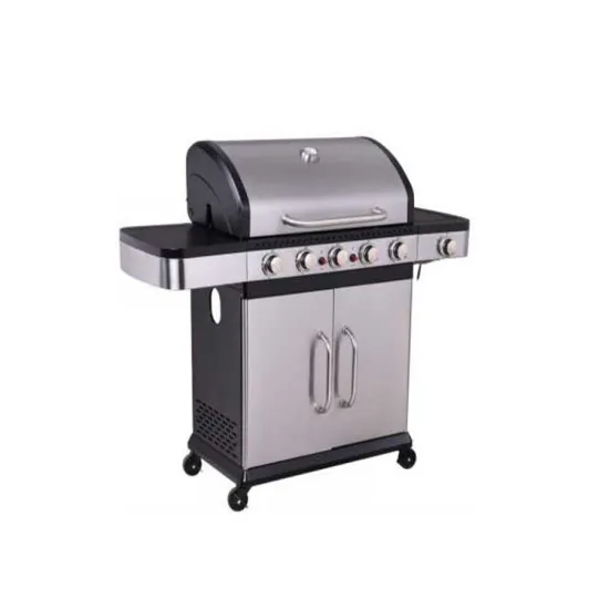 Modern Kitchen Stainless Steel Camping Barbecue Rack Commercial Built-in Gas Grill