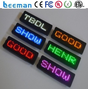 high-definition led desk board top quality p7.62 full color led sign board