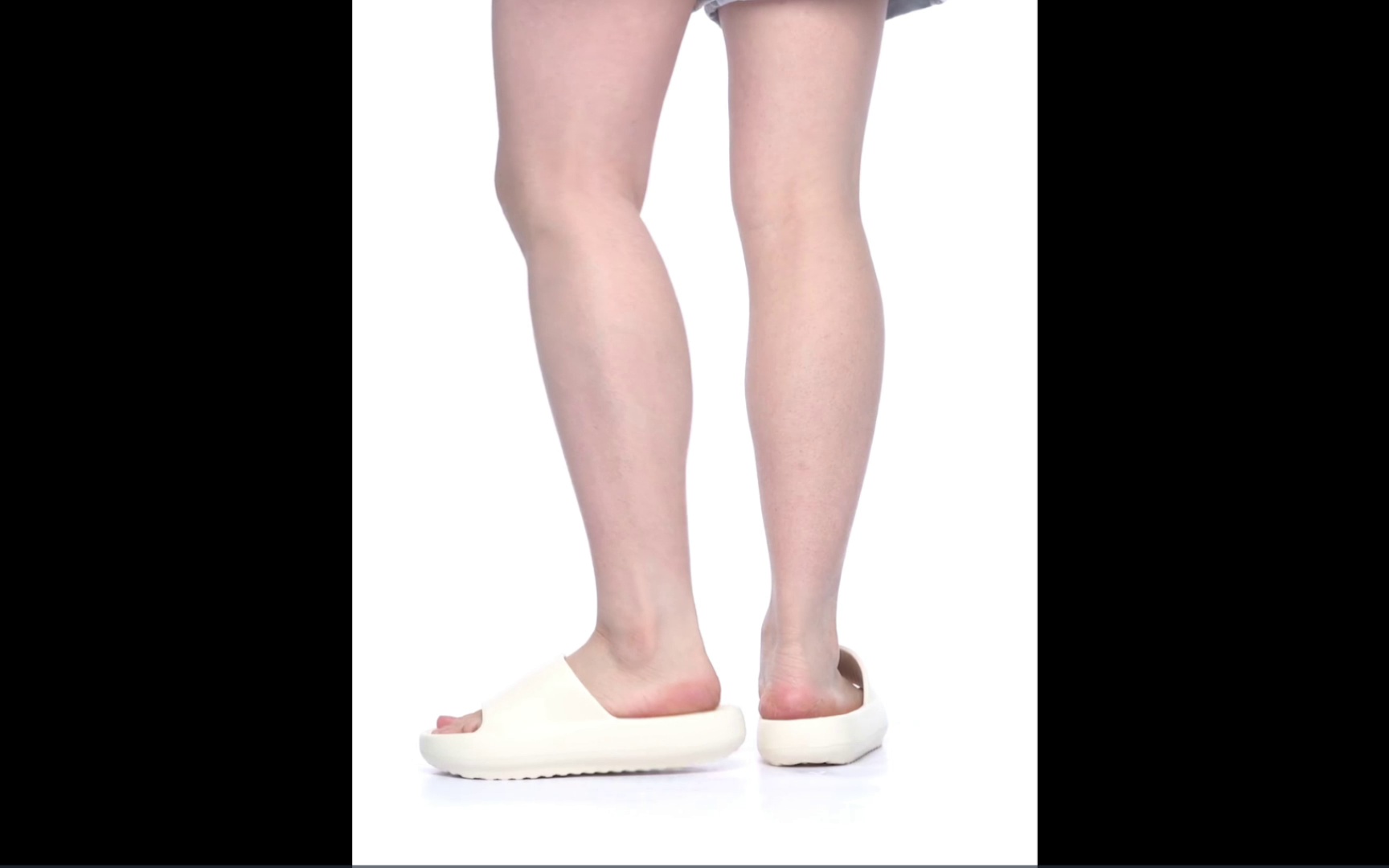 Joomra women's and men's pillow slippers anti-skid speed dry shower slippers bathroom sandals