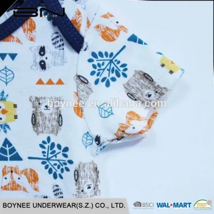 Newborn baby girls clothing sets and knitting organic cotton baby romper