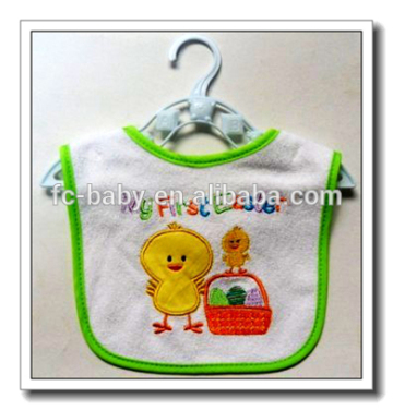 Cotton polyester baby bib