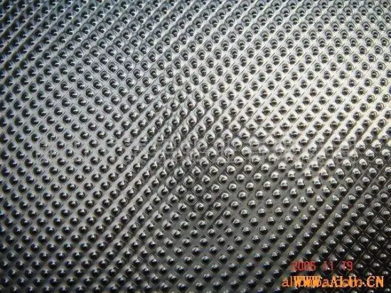 Diamond embossed aluminum sheet metal plate