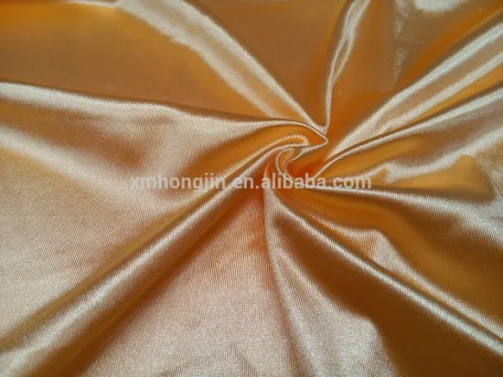 satin fabric, nylon spandex fabric, fashion fabric for dress