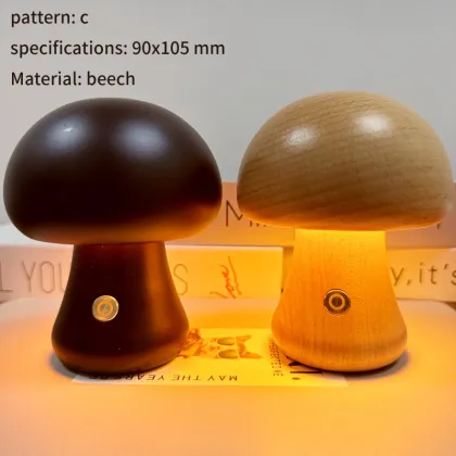 Decorative Mushroom LED Table Lamps for Bedroom, Side Table, Study, Dining & Indoor Use