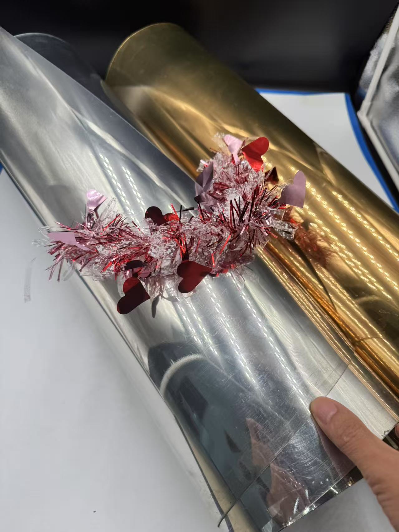 PVC/PET metallized film