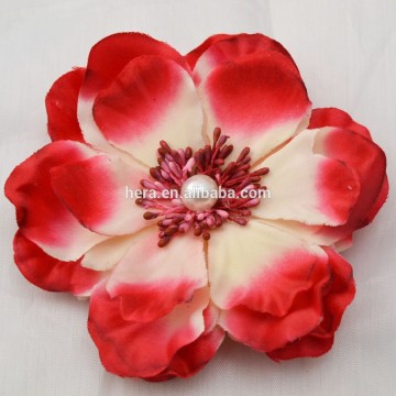 2016 Newest Cheap Decoration Arcificial Hand Craft Fabric Flower For Wedding