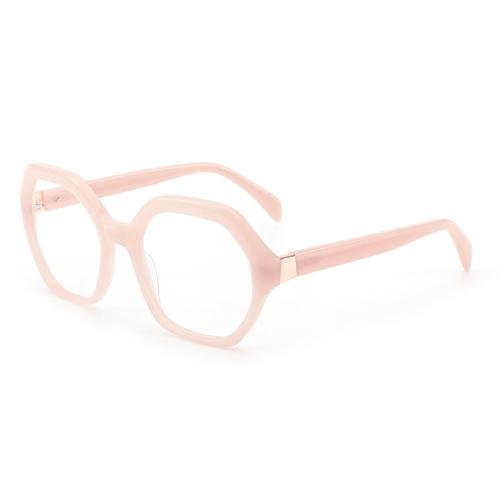 Custom Women Geometric Acetate Optical Glasses