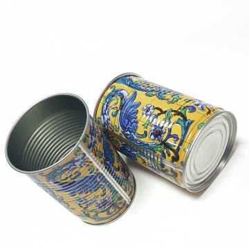 Tin Cans And Cups For Drinks