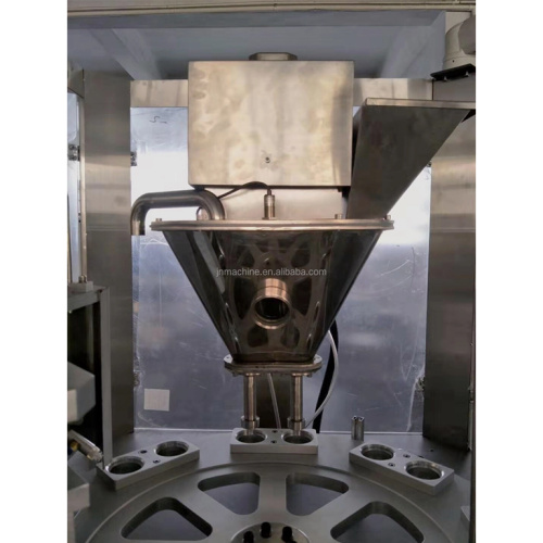 Máquina de enchimento de pó de café/cápsulas de café Nespresso/máquina de enchimento de copo K em pequena escala