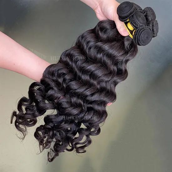 Top Quality Natural Wave 100% Raw Human Hair Bundles Wholesale