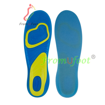 Soft Silicone Gel Sports Insoles, Cooling Silicone Gel Insoles