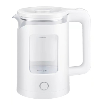 Factory Direct OEM CE Certified 2L Retro Cordless Electric Glass Kettle