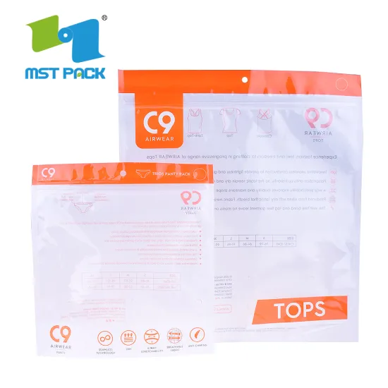 Eco-Friendly 3 Side Sealed Bag Biodegradable Plastic Food