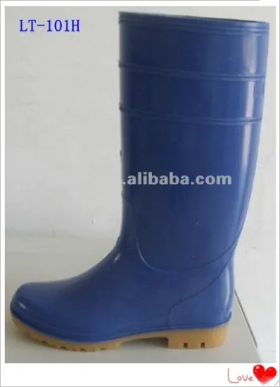 Factory Cheap PVC Rain Boots, High-ankle Rain Boots for Men Women LT-111