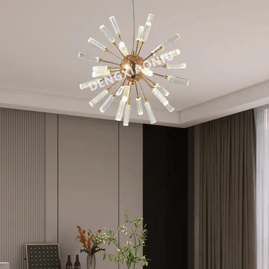 Modern Indoor Dandelion Led Chandelier Lamp for Coffee Shop and Living Room