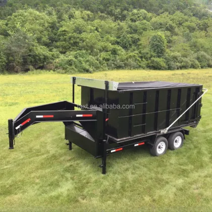 New Roll-Off Gooseneck Dump Trailer for Sale - Cargo & Utility Trailers
