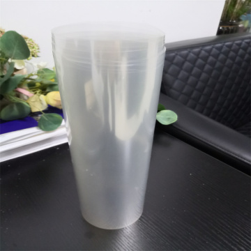 PET clear rigid plastic roll for folding box