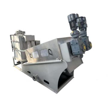 Sewage sludge automatic dewatering screw filter press