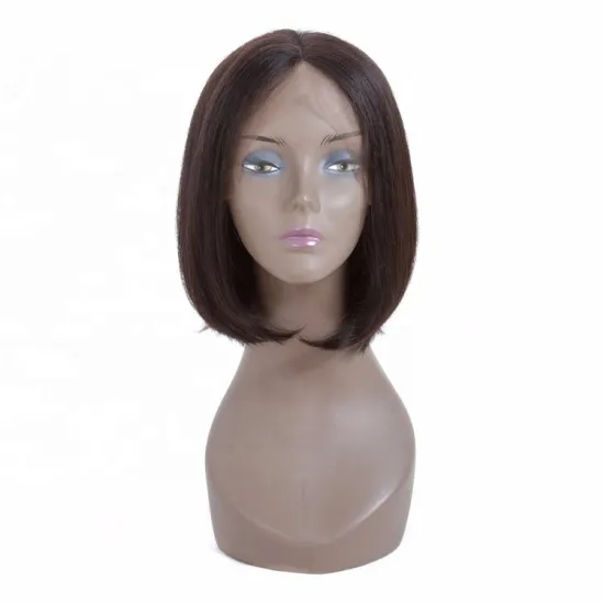 Short Style Bob Virgin Full Lace Wig 100% Virgin Human Hair Full Lace Wig