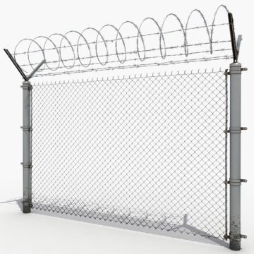 Galvanized Airport Perimeter Fence 50*100mm 50*150mm Hole Y Post Fence" 

However, to make it more SEO-friendly and concise, you might consider:

"Airport Perimeter Fence Galvanized 50*100mm 50*150mm Y Post