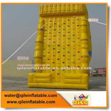 Huge Inflatable Climbing Wall Game Ride Toy Bounce House Castle Slide Obstacle Course
